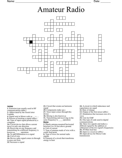 person on talk radio crossword